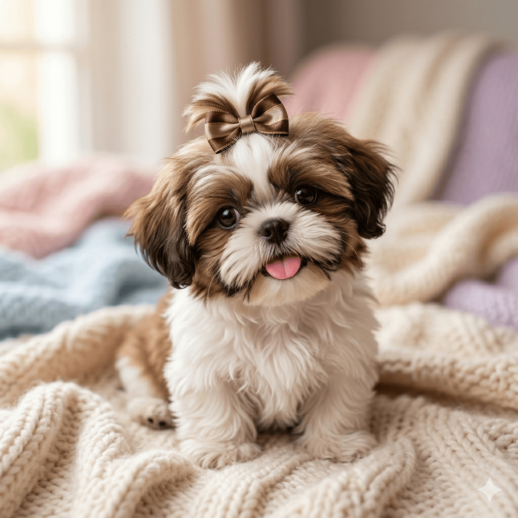 Meet Chopper, the Mini Shih Tzu Puppy (1)