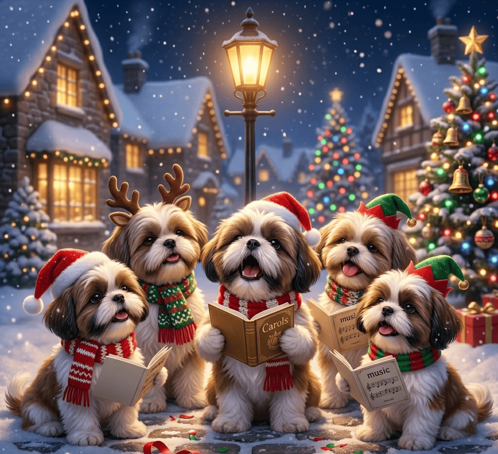 Shih Tzu Christmas Carols (1)