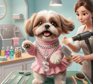 Blow-dry to set their hairstyle! (1)