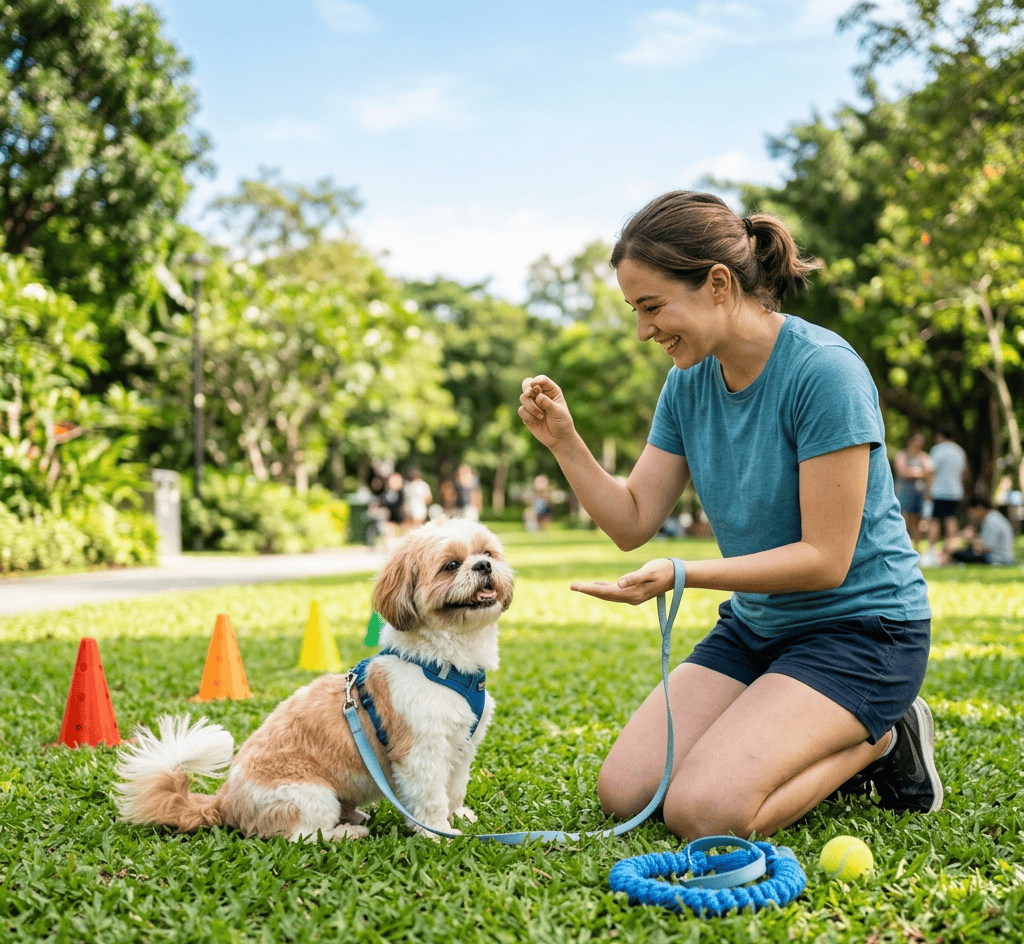 Training Tips - Shih Tzu Shows Off For Treats (1)