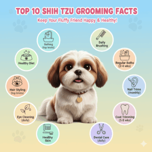 Top 10 facts about Shih Tzu - grooming (1)