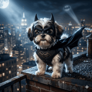 Batman Shih Tzu costumes (1)