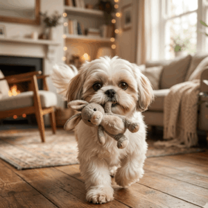 Bringing their toy to you (1)