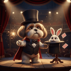 Movie Inspired Shih Tzu costumes -Magician (1)