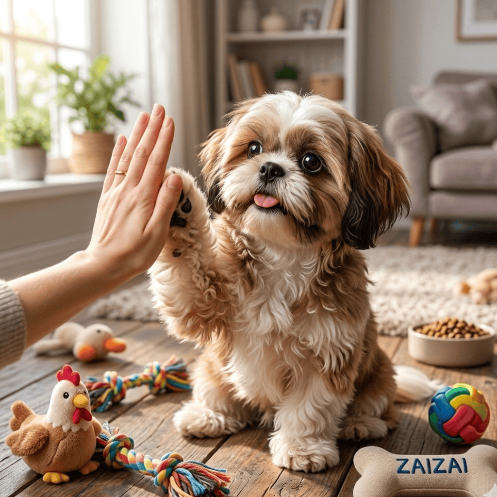Shih Tzu – Puppy ZaiZai Learning New Tricks (1)