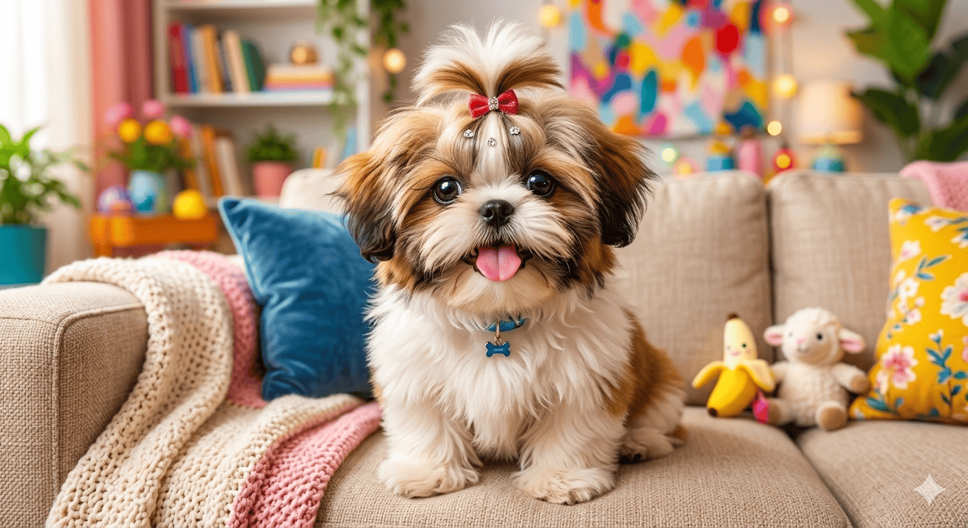 CUTEST and FUNNIEST Puppy on Youtube Shih Tzu (1)