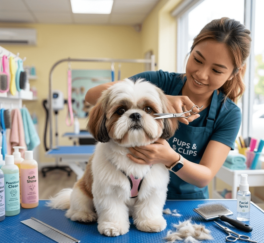 Grooming Guide - Shih Tzu Head Grooming (1)