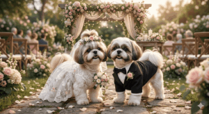 Shih Tzu Wedding Day (1)
