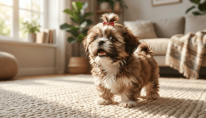 Shih Tzu's First Bark (1)
