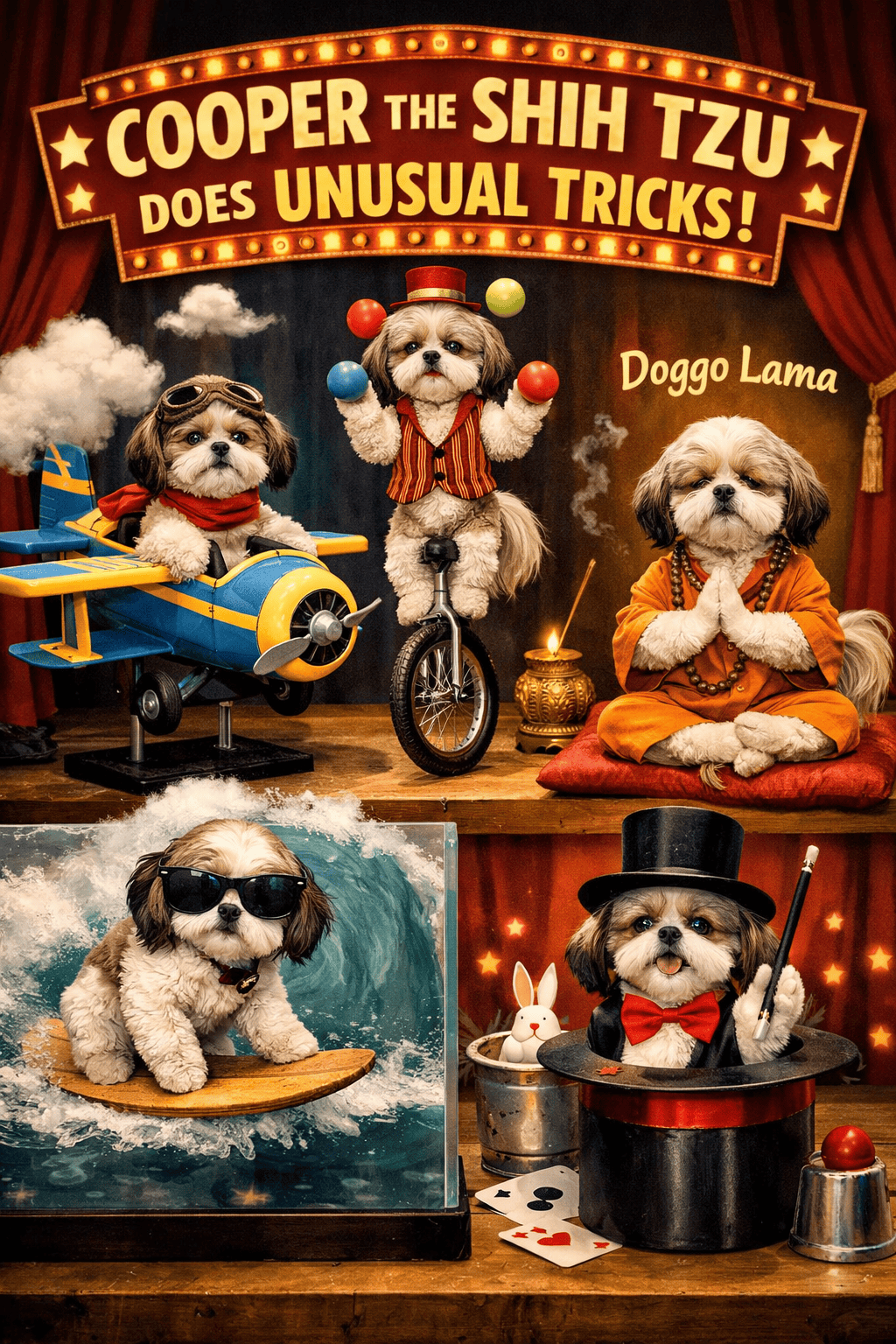 Cooper the Shih Tzu Does Unusual Tricks! (1)