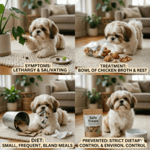 Causes for Shih Tzu Upset Stomach Problems (1)