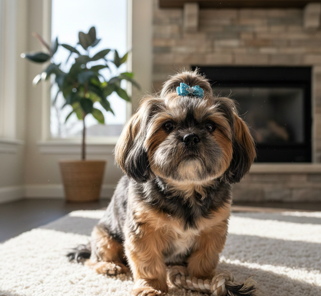 Brindle Shih Tzu