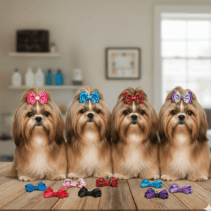 Addachic Shih Tzu Hair Bows (1)
